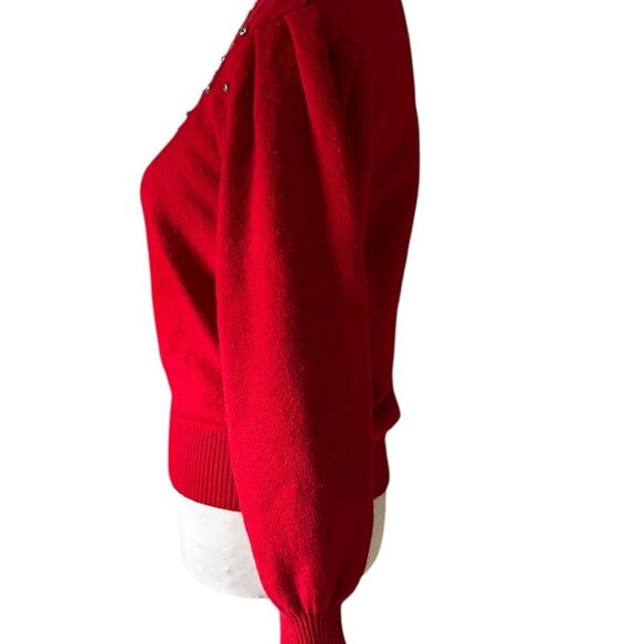NWT Nanette Lepore Red Riding Hood Sweater | Size Small - Picture 5 of 11